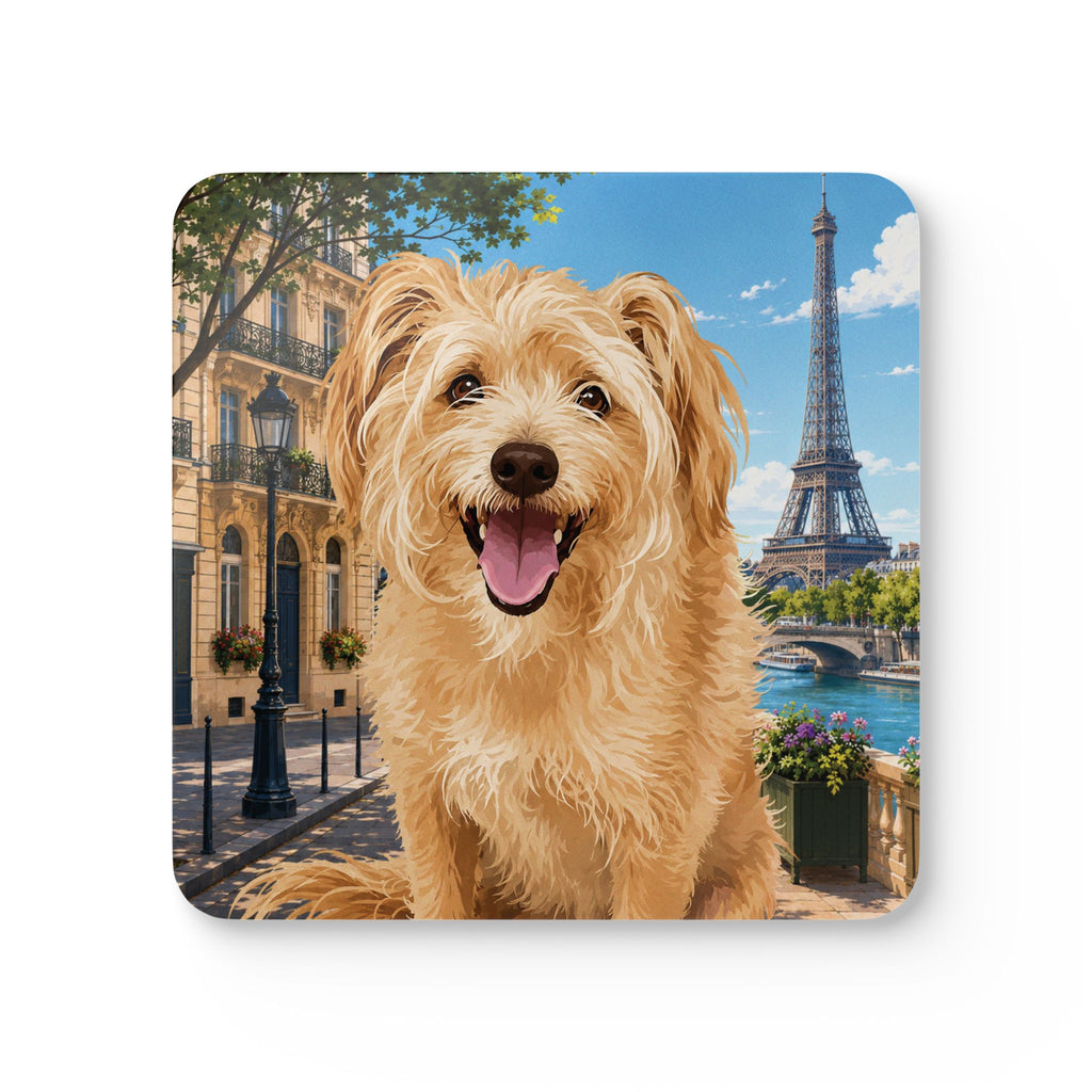 In the City - Paris Cork Coasters (4-Pack)