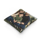 Personalized Portrait : Heritage Woven Pillow