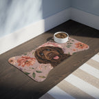 In the Garden - Blush Pink Pet Feeding Mat