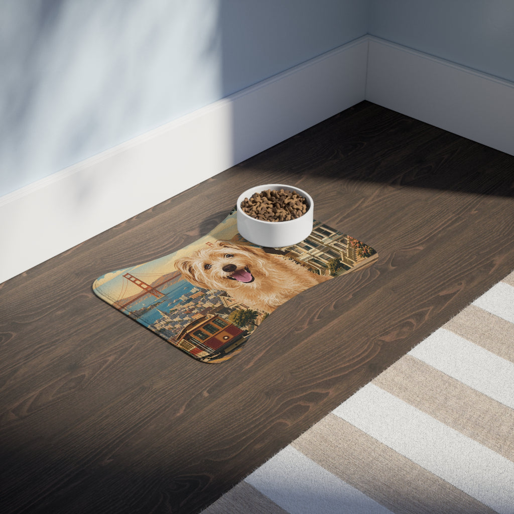 In the City - San Francisco Pet Feeding Mat