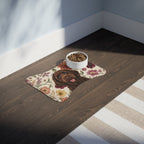 In the Garden - Cream Pet Feeding Mat