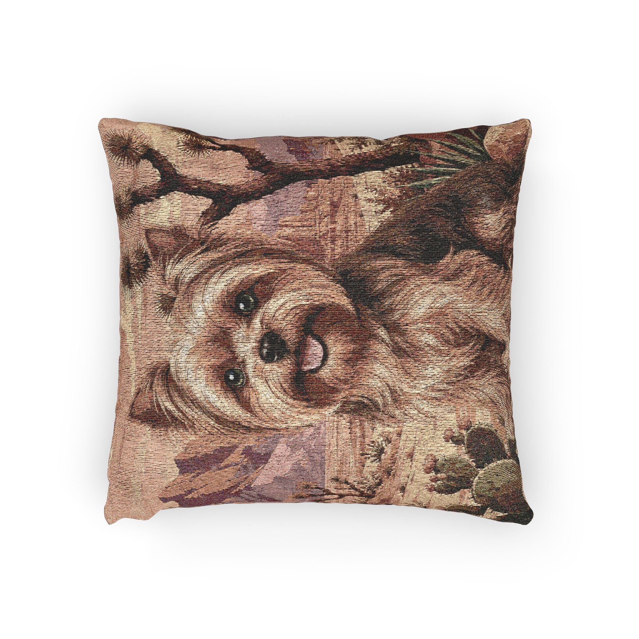 In the City: High Desert Woven Pillow
