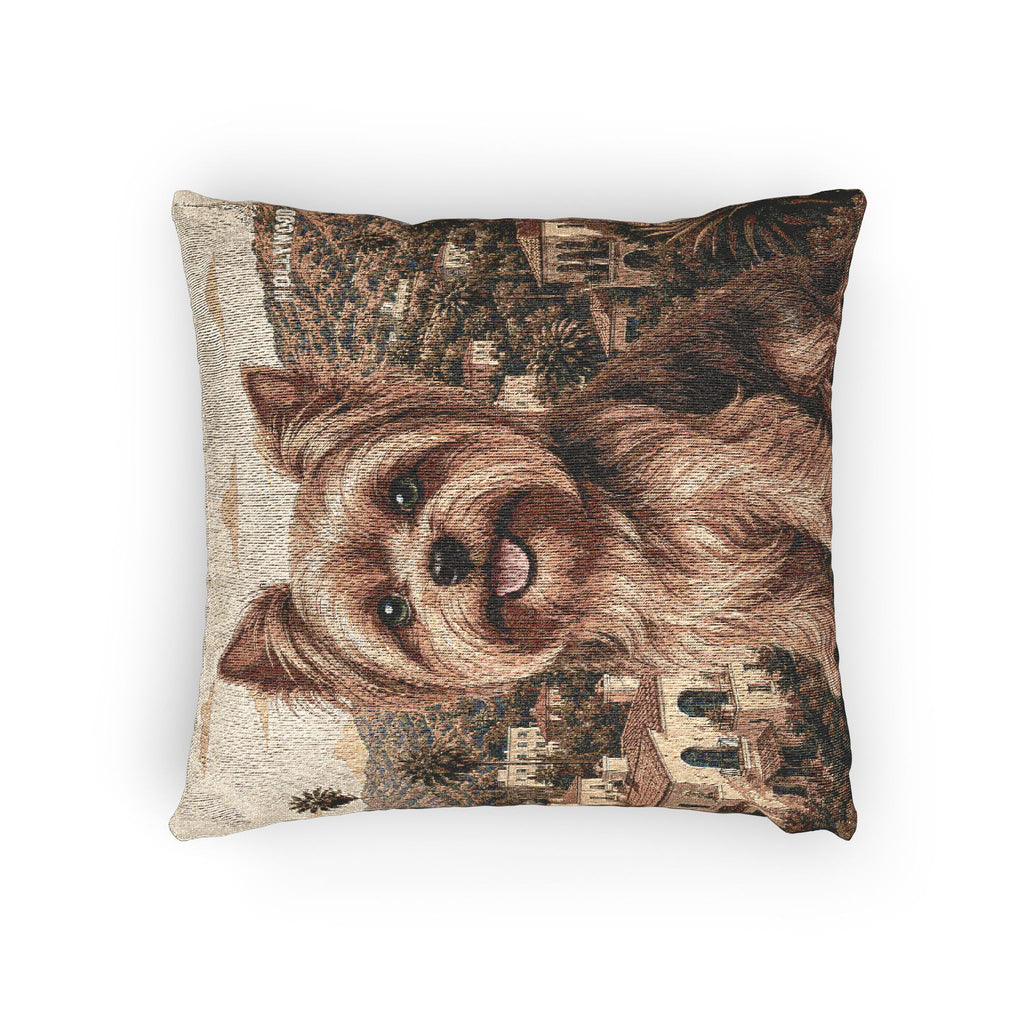 In the City: Hollywood Woven Pillow