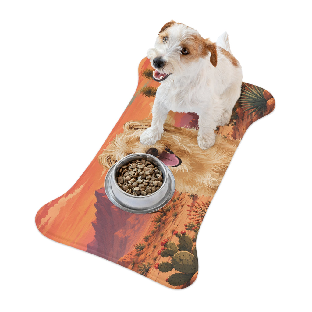 In the City - High Desert Pet Feeding Mat