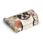 In the Garden - Cream Zip Pouch