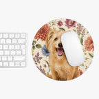 In The Garden - Cream Mouse Pad