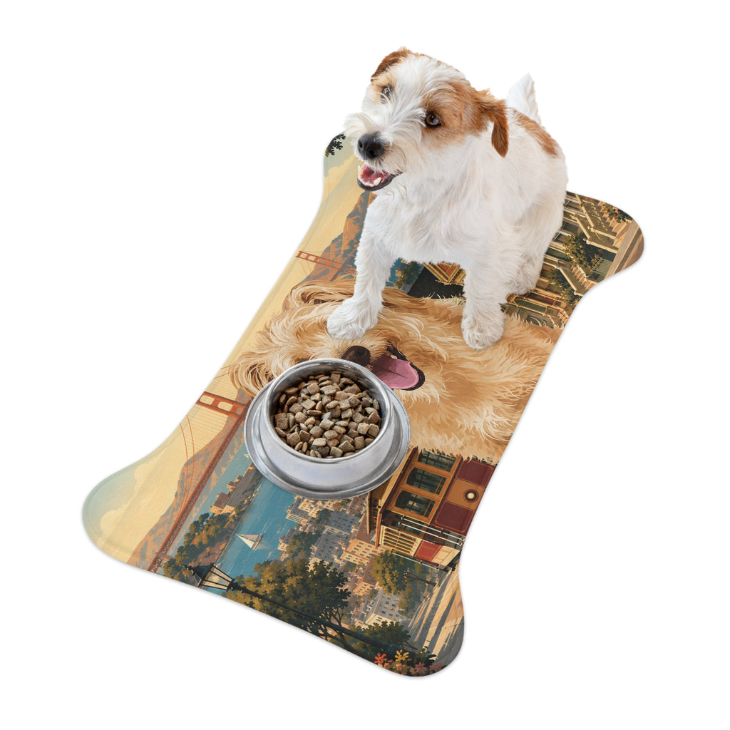 In the City - San Francisco Pet Feeding Mat