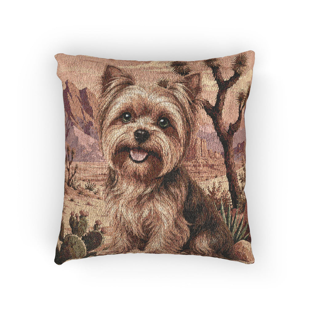 In the City: High Desert Woven Pillow