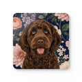 In the Garden - Navy Cork Coasters (4-Pack)