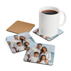 Personalized Portrait - Cork Coasters (4-Pack)