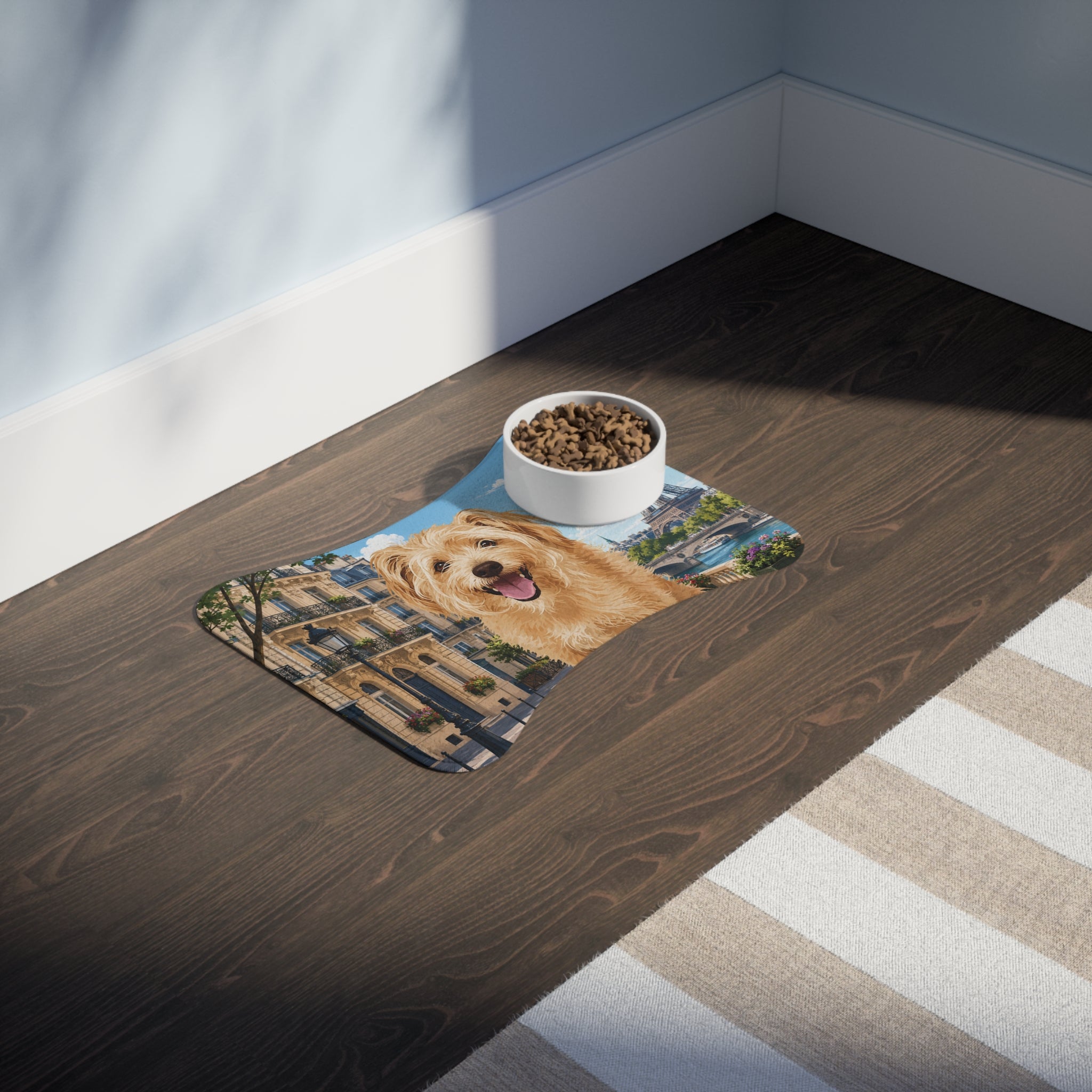 In the City - Paris Pet Feeding Mat