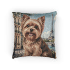 In the City: Paris Woven Pillow