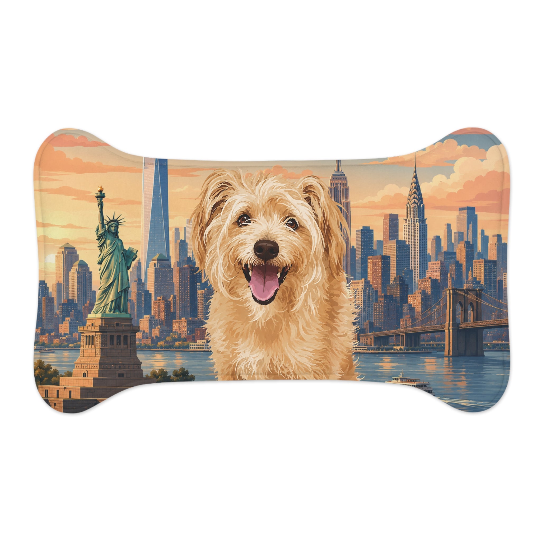 In the City - New York Pet Feeding Mat