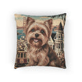 In the City: San Francisco Woven Pillow