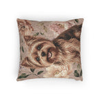 In the Garden : Blush Pink Woven Pillow