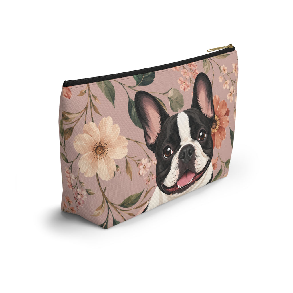 In the Garden  - Blush Pink Zip Pouch
