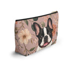 In the Garden  - Blush Pink Zip Pouch