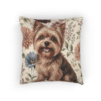 In the Garden : Cream Woven Pillow