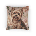 In the Garden : Blush Pink Woven Pillow