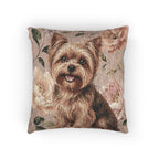 In the Garden : Blush Pink Woven Pillow