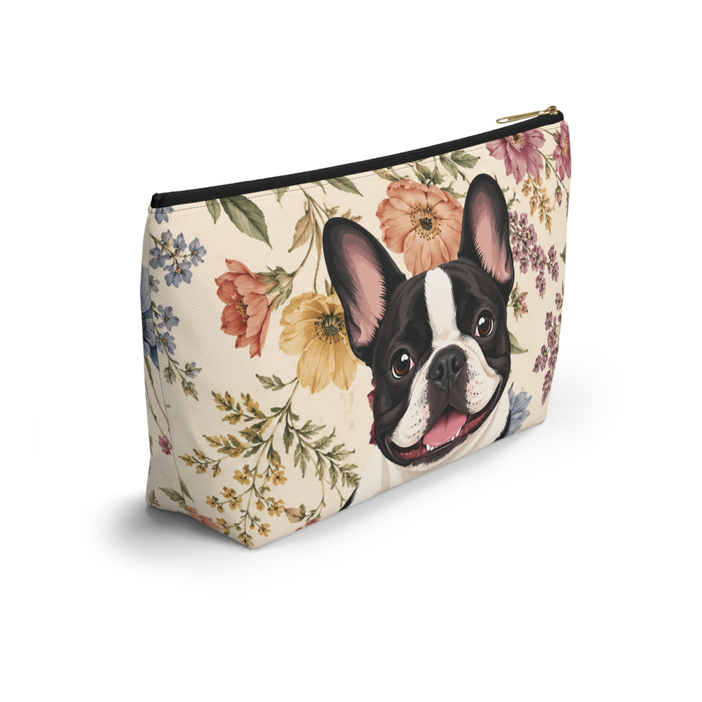 In the Garden - Cream Zip Pouch
