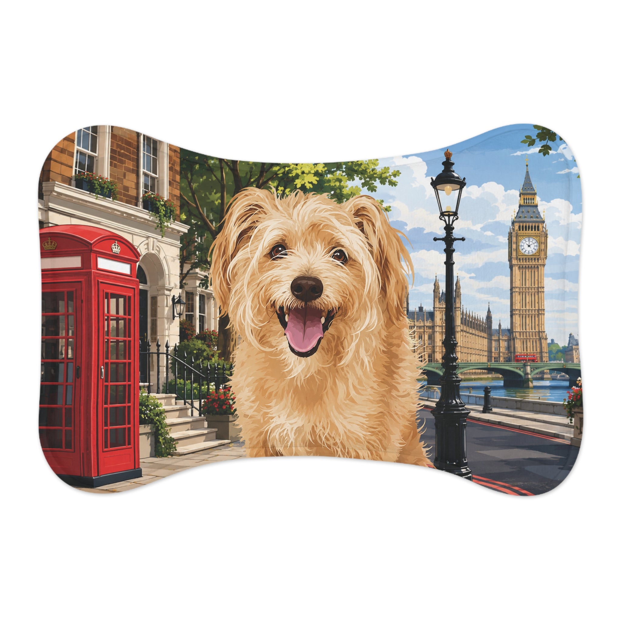 In the City - London Pet Feeding Mat