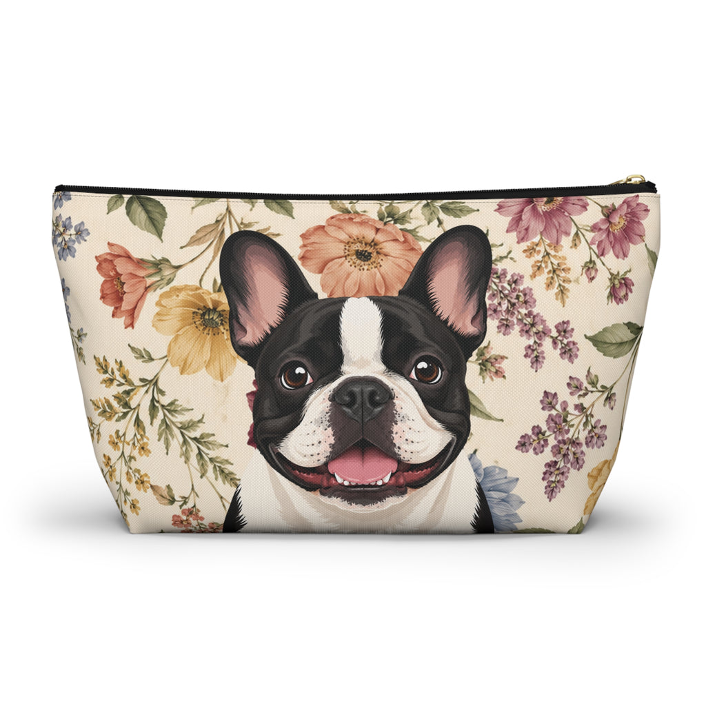 In the Garden - Cream Zip Pouch