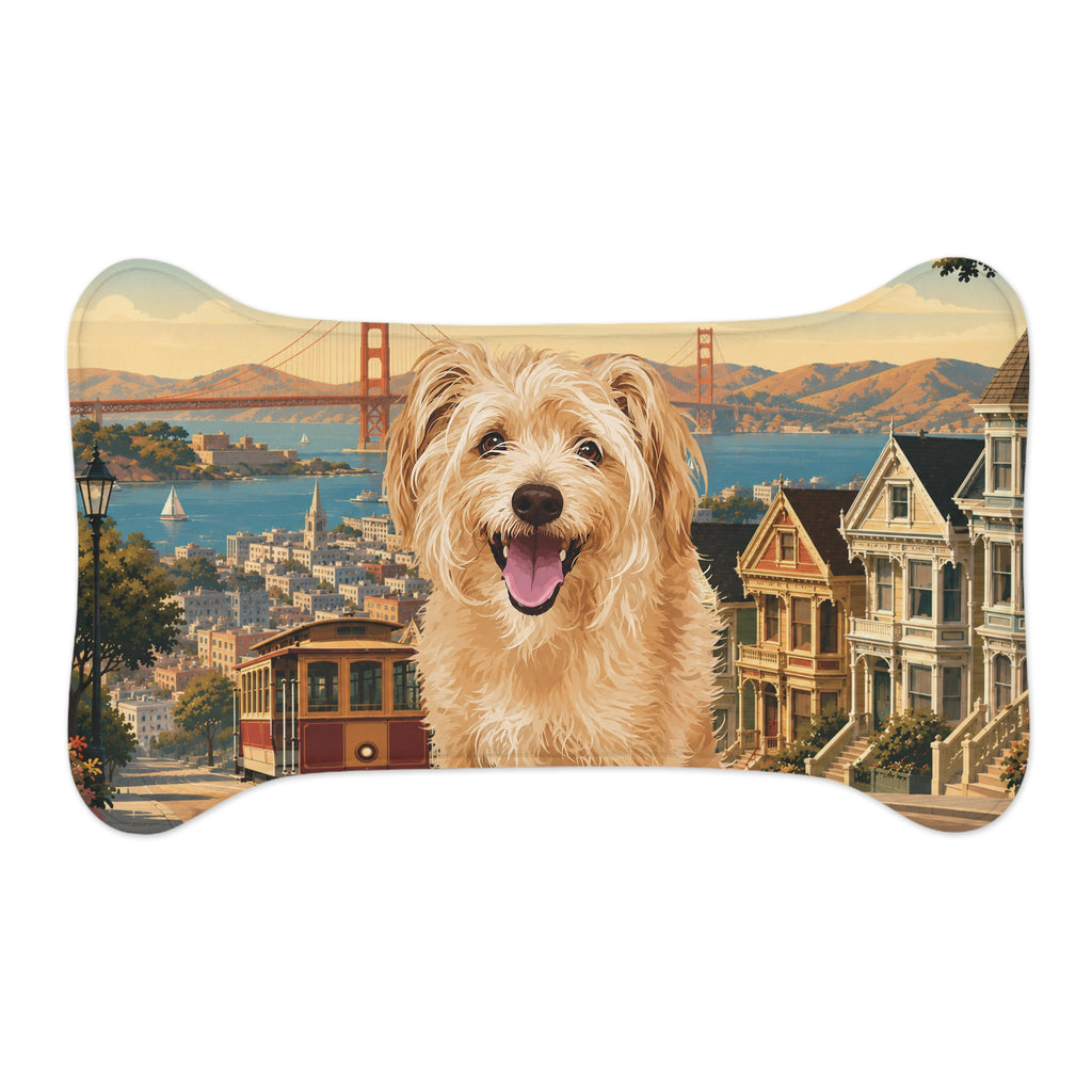 In the City - San Francisco Pet Feeding Mat