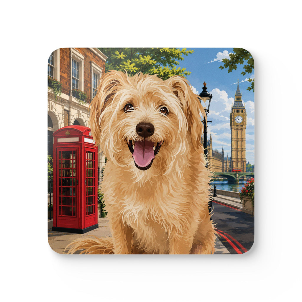 In the City - London Cork Coasters (4-Pack)