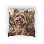 In the City: Hollywood Woven Pillow