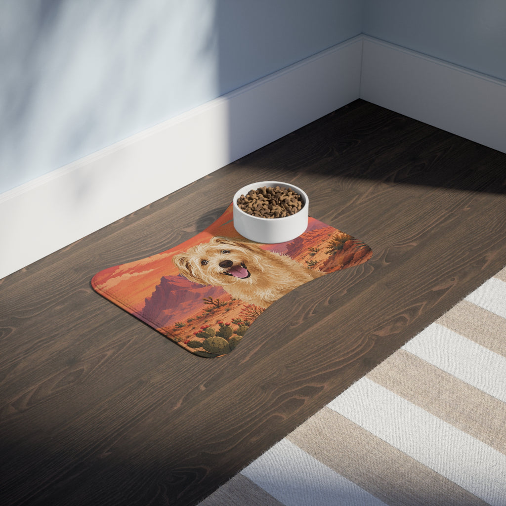 In the City - High Desert Pet Feeding Mat
