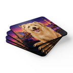 In the City - Las Vegas Cork Coasters (4-Pack)