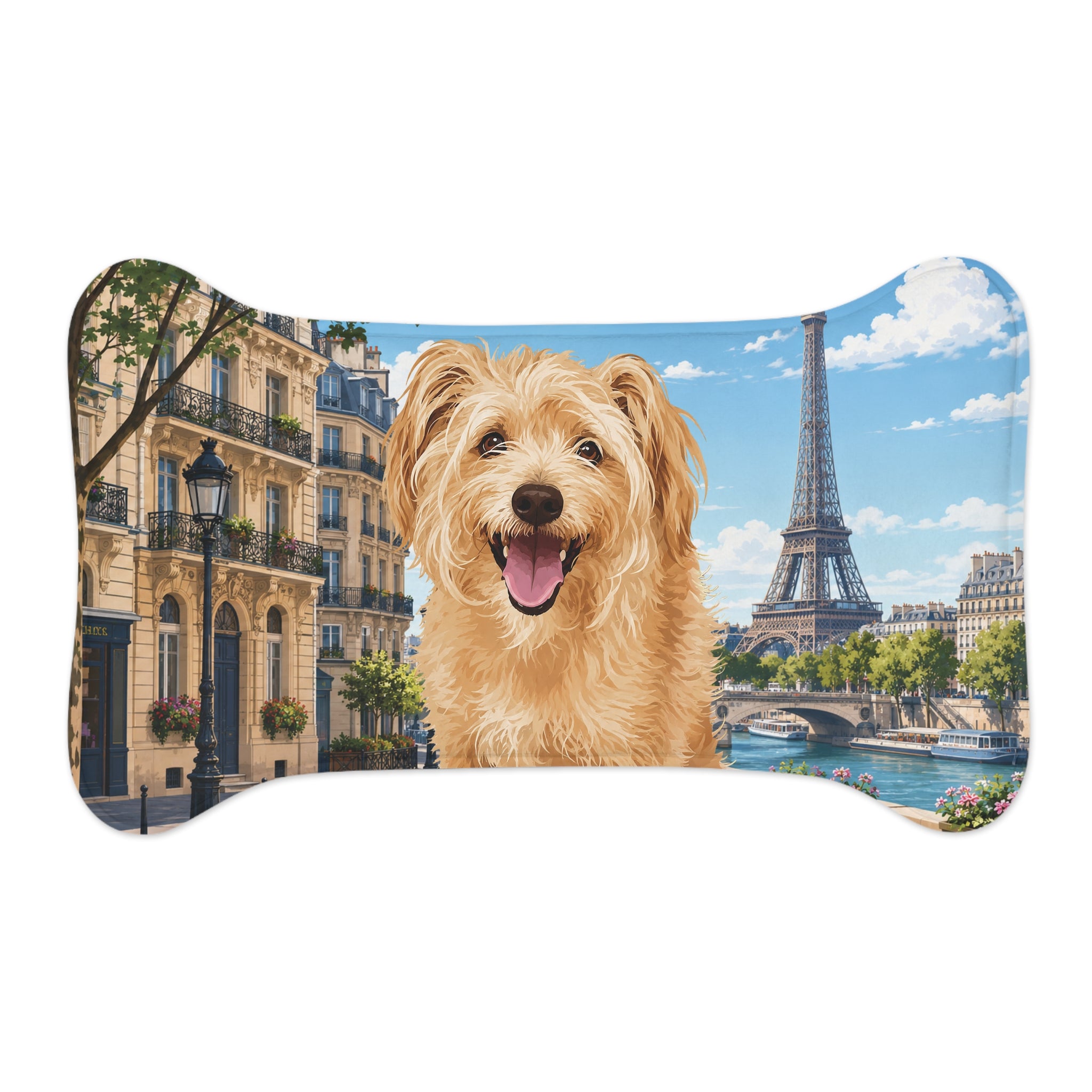 In the City - Paris Pet Feeding Mat