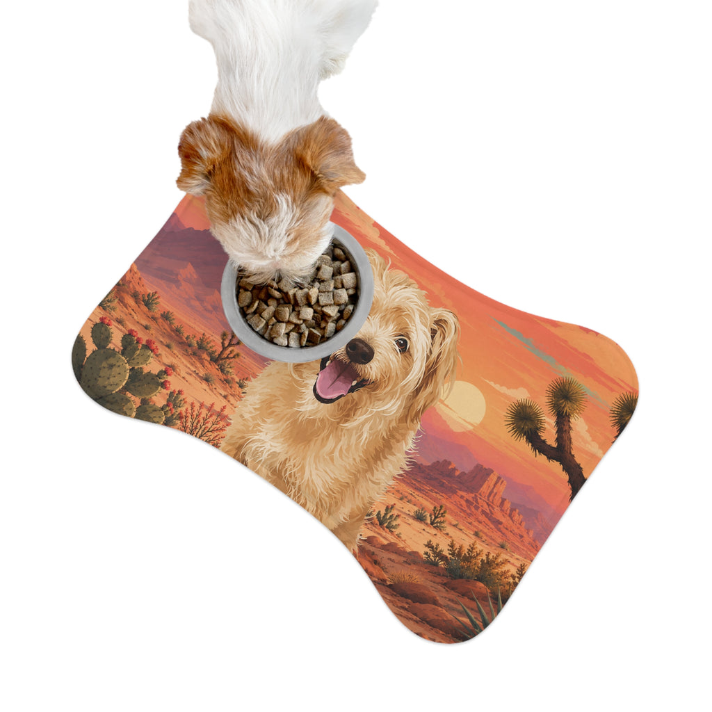 In the City - High Desert Pet Feeding Mat