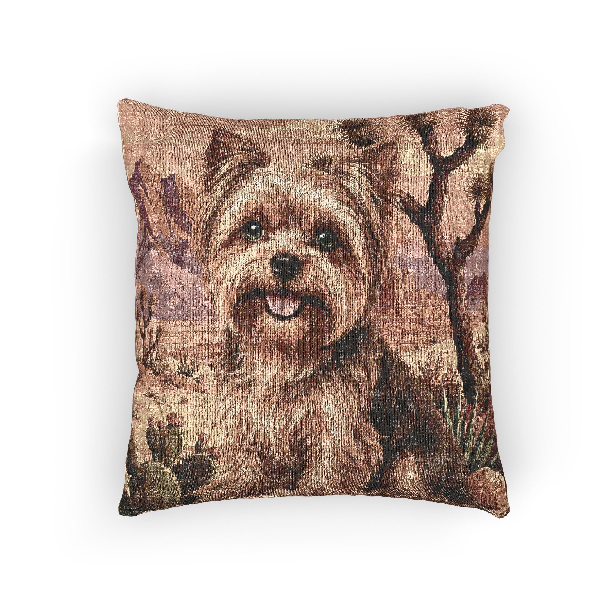 In the City: High Desert Woven Pillow
