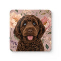 In the Garden - Blush Pink Cork Coasters (4-Pack)