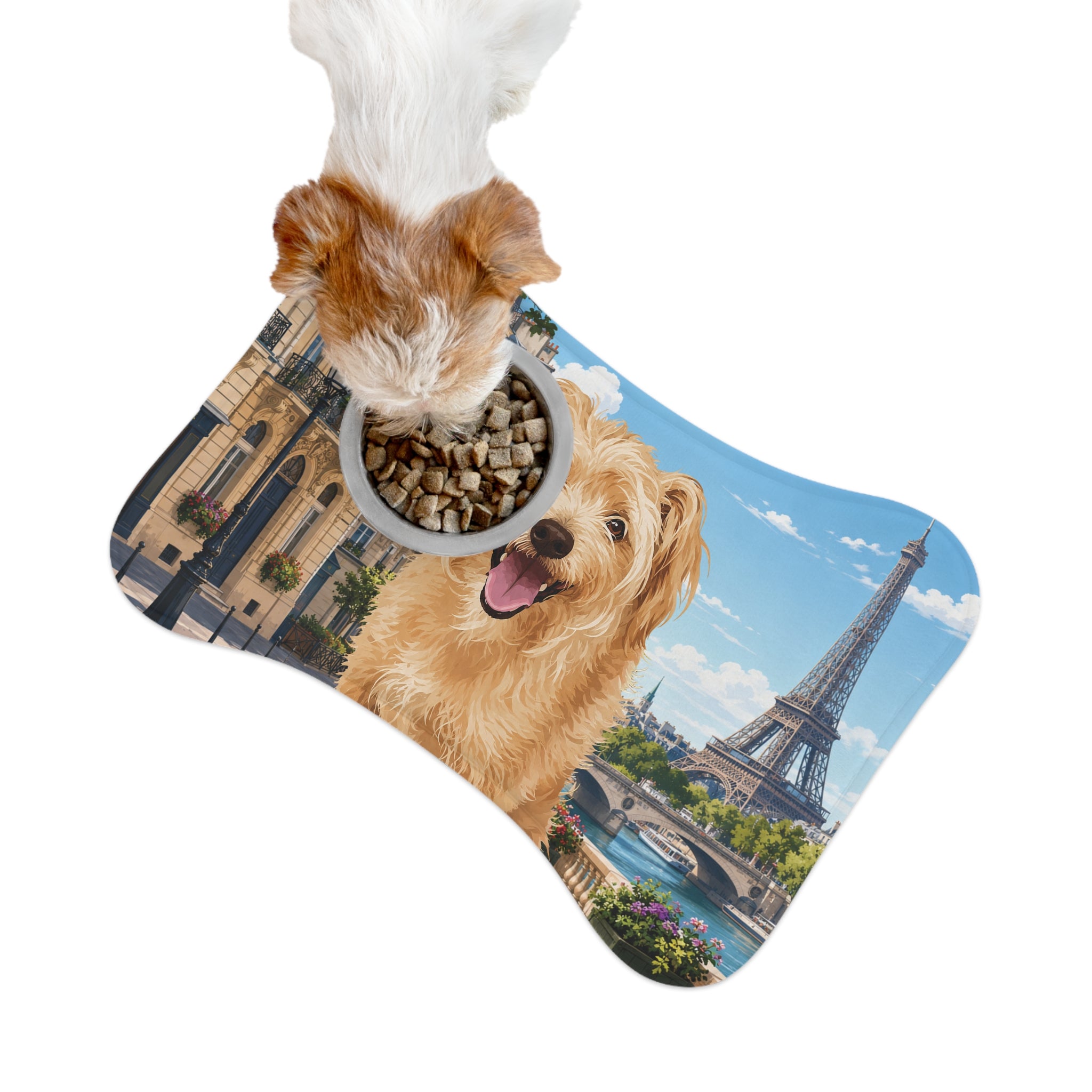 In the City - Paris Pet Feeding Mat