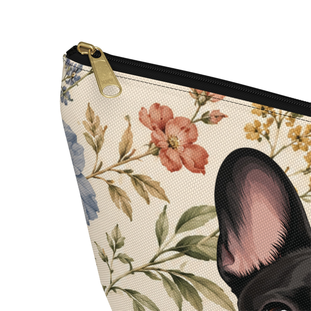 In the Garden - Cream Zip Pouch